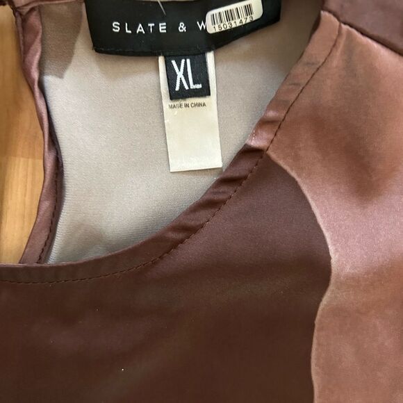 Slate & Willow Balloon Sleeve Top Size XL - Picture 6 of 6